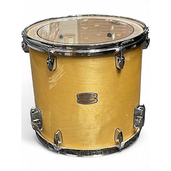 Used Yamaha 14X13 Stage Custom Natural Wood Drum