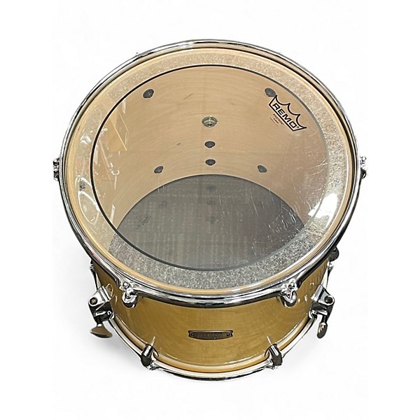 Used Yamaha 14X13 Stage Custom Natural Wood Drum