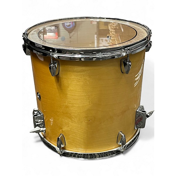 Used Yamaha 14X13 Stage Custom Natural Wood Drum