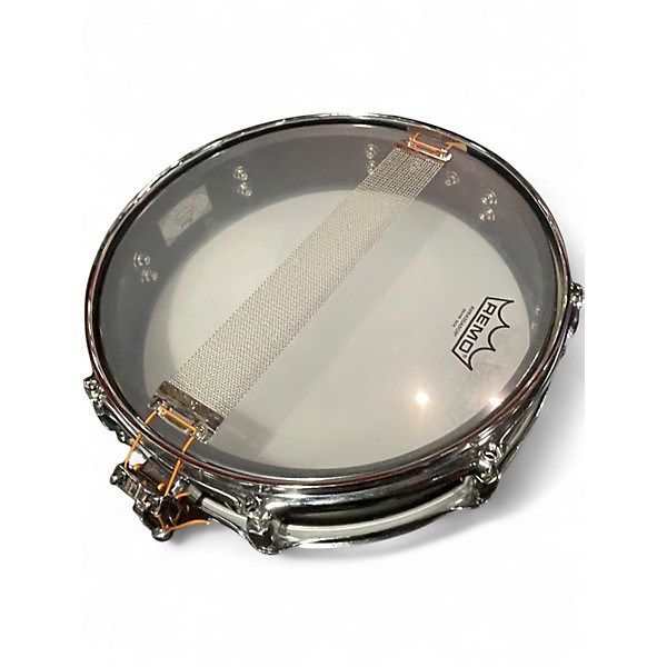 Used Pearl 3.5X13 Power Piccolo Snare Flat Black Drum