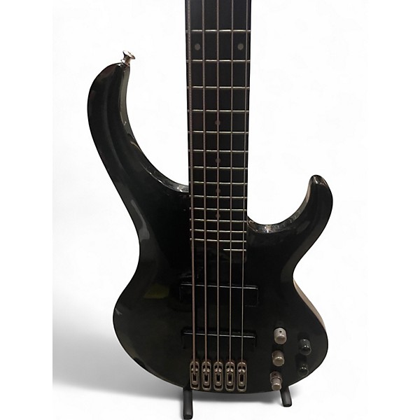 Used Ibanez BTB405e 5 String Trans Black Electric Bass Guitar