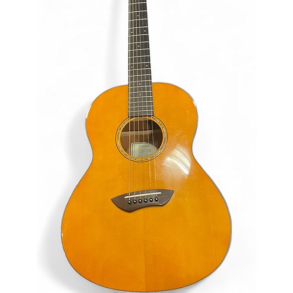Used Yamaha CSF-TA Vintage Natural Acoustic Electric Guitar