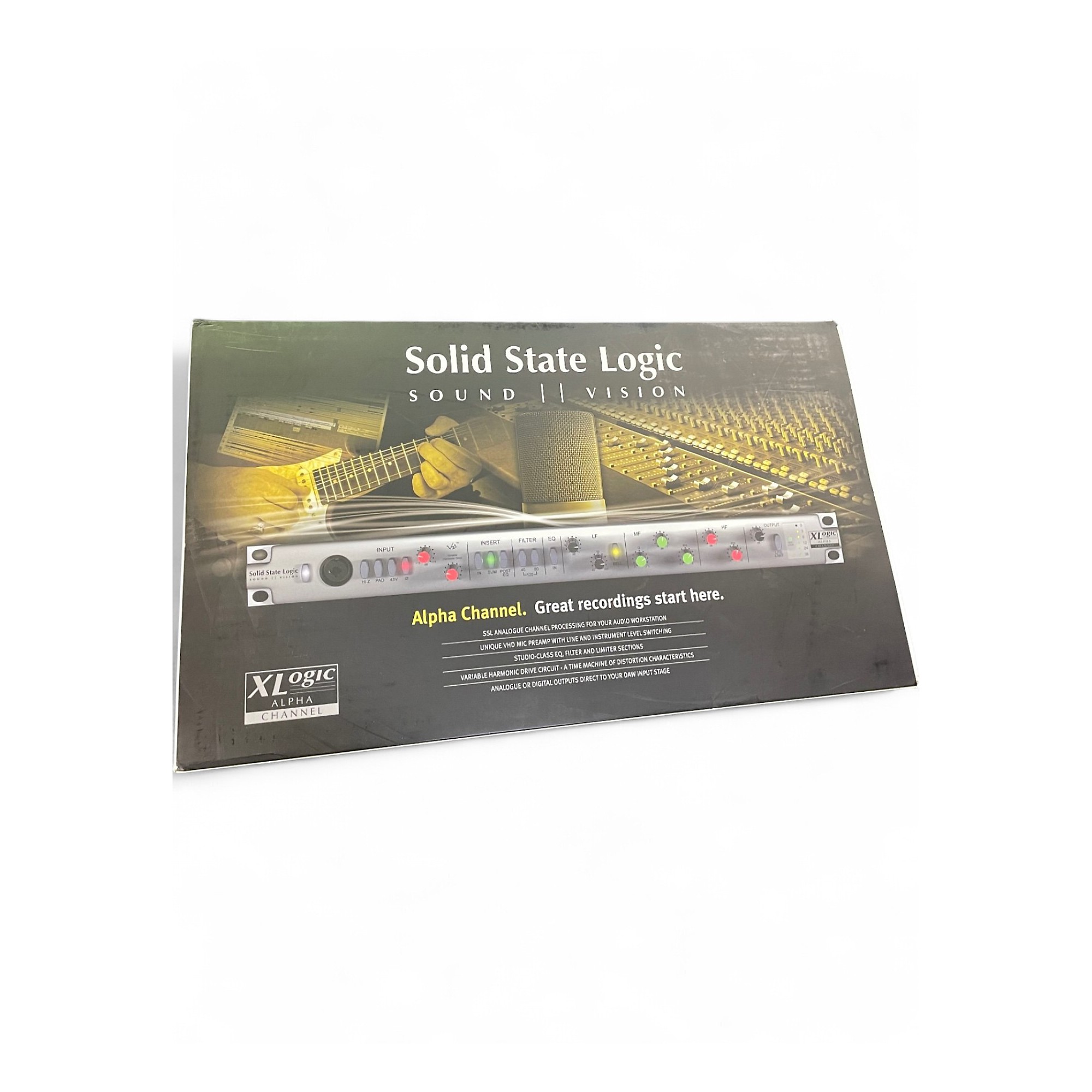 状態良 Solid State Logic / Alpha Channel Solid State Logic XLogic Alpha Channel Microphone Preamp & EQ