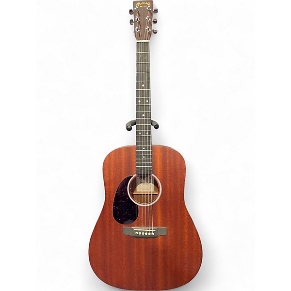 Used 2019 Martin D10 Natural Acoustic Electric Guitar