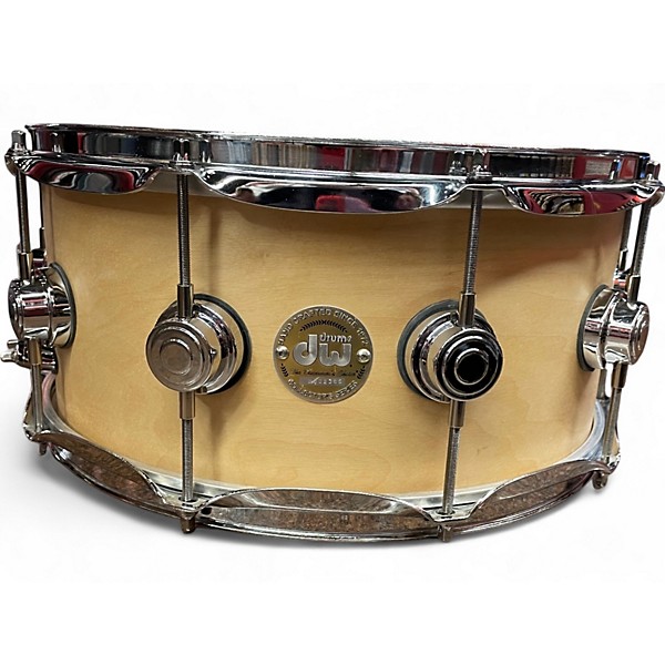 Used DW 6.5in Collectors Series Natural Satin Drum