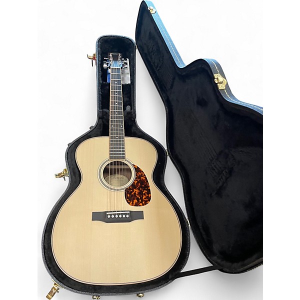 Used Larrivee OM03BH natural Acoustic Guitar