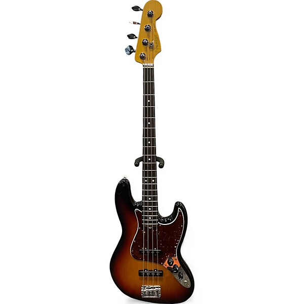 Used Fender AMERICAN PROFESS1ONAL JAZZ BASS 3 Color Sunburst Electric Bass Guitar