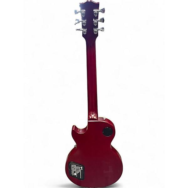 Used 2019 Gibson Les Paul Traditional Pro V Trans Red Solid Body Electric Guitar