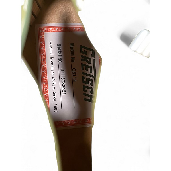 Used Gretsch Guitars G6118 green Hollow Body Electric Guitar