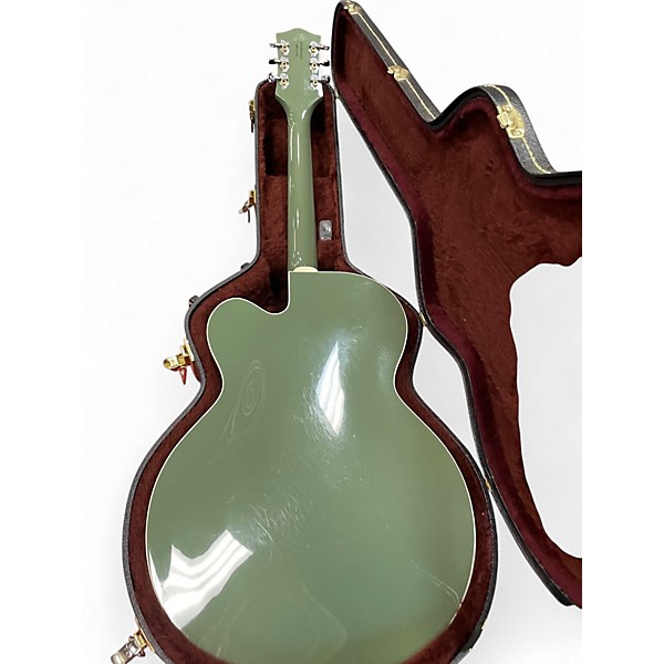 Used Gretsch Guitars G6118 green Hollow Body Electric Guitar