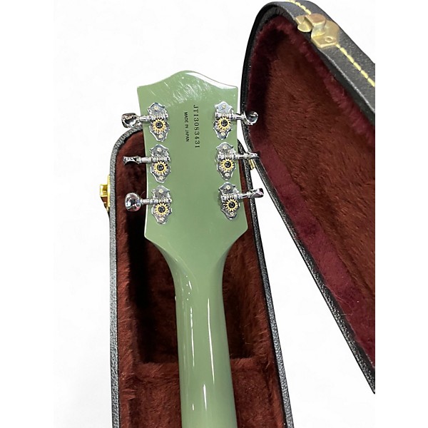 Used Gretsch Guitars G6118 green Hollow Body Electric Guitar