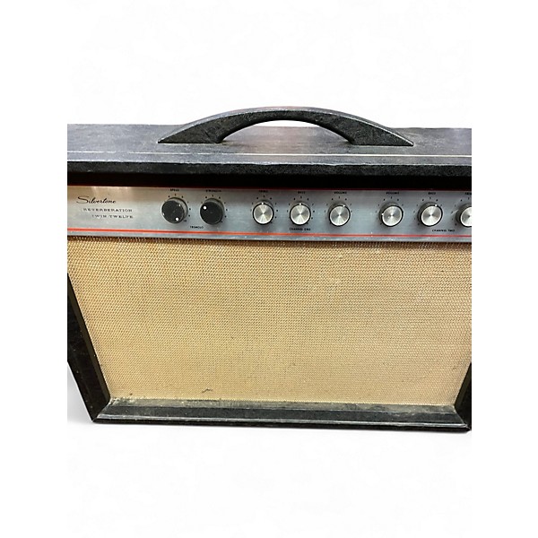 Vintage 1968 Silvertone REVERBERATION TWIN 12 Tube Guitar Combo Amp