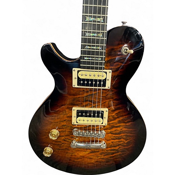 Used Dean EVO SS Tiger Eye Burst Solid Body Electric Guitar