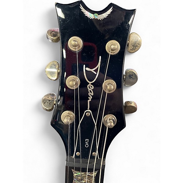 Used Dean EVO SS Tiger Eye Burst Solid Body Electric Guitar