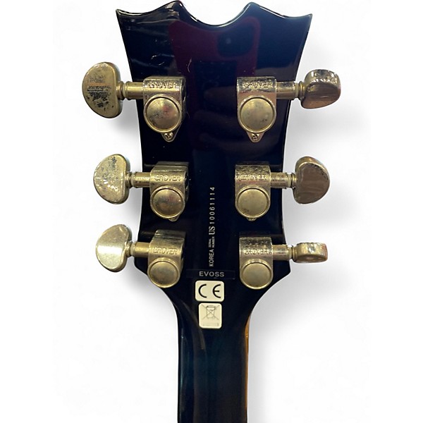 Used Dean EVO SS Tiger Eye Burst Solid Body Electric Guitar