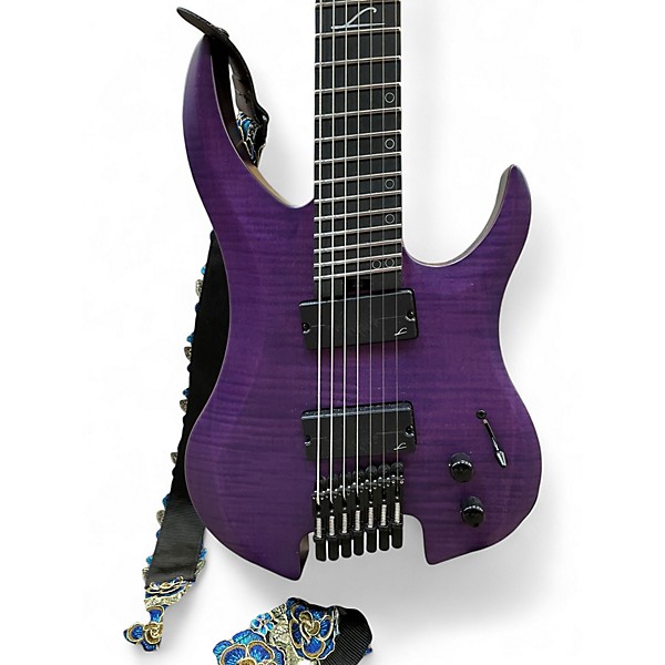 Used Legator Ghost 7 Super Shred Series Purple Solid Body Electric Guitar