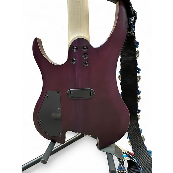 Used Legator Ghost 7 Super Shred Series Purple Solid Body Electric Guitar