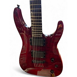 Used Jackson SOLOIST SLATMGXQ Red Solid Body Electric Guitar