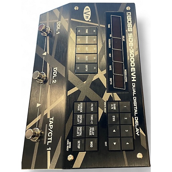 Used BOSS SDE-3000 EVH Effect Pedal
