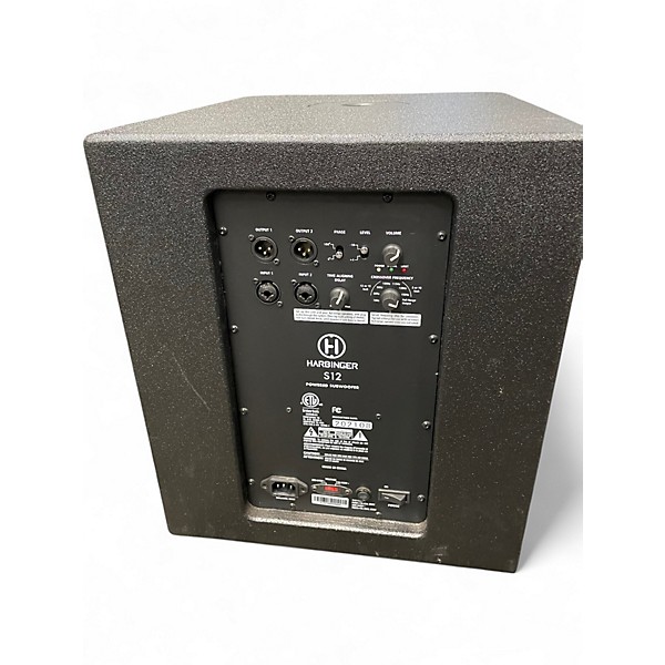 Used Harbinger S12 Powered Subwoofer
