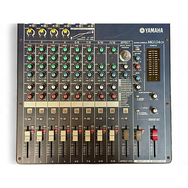 Used Yamaha MG124CX Unpowered Mixer