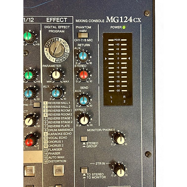 Used Yamaha MG124CX Unpowered Mixer