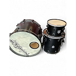 Used 2023 SJC Drums 3 Piece Maple Custom black Drum Kit