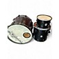 Used 2023 SJC Drums 3 Piece Maple Custom black Drum Kit thumbnail
