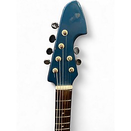 Vintage 1960s Teisco ET430 BLUE MET Solid Body Electric Guitar