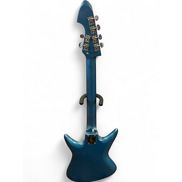 Vintage 1960s Teisco ET430 BLUE MET Solid Body Electric Guitar