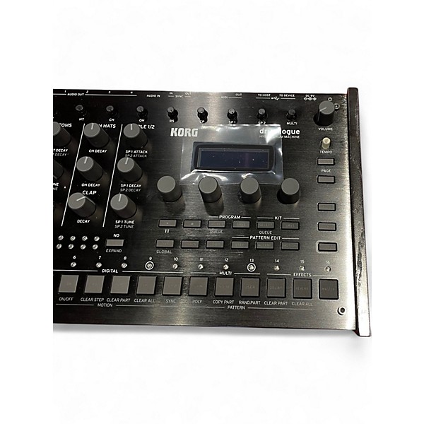 Used KORG drumlogue Production Controller