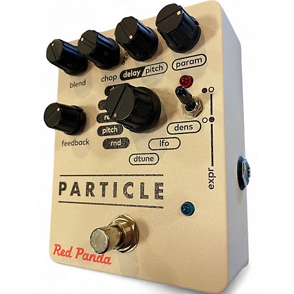 Red panda Particle 初代 Used Red Panda PARTICLE VERSION 1 Effect Pedal | Guitar Center