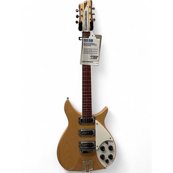 Used 2019 Rickenbacker 350V63 Mapleglo Solid Body Electric Guitar
