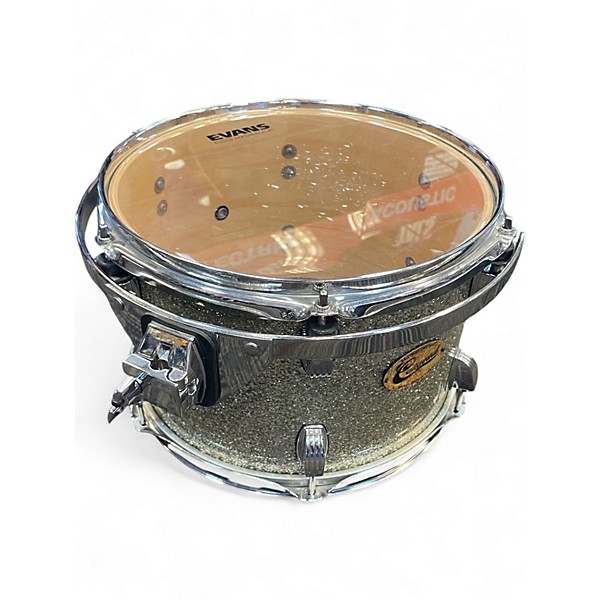 Used Ludwig 3 Piece Centennial Silver Sparkle Drum Kit