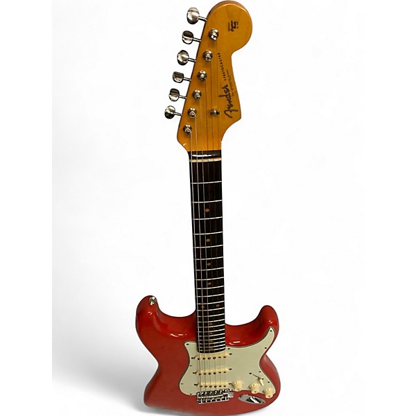 Used Fender American vintage II '61 Stratocaster Fiesta Red Solid Body Electric Guitar