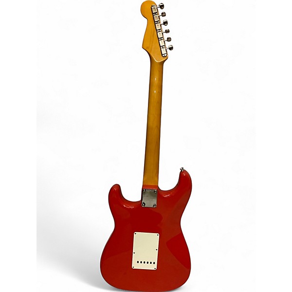 Used Fender American vintage II '61 Stratocaster Fiesta Red Solid Body Electric Guitar