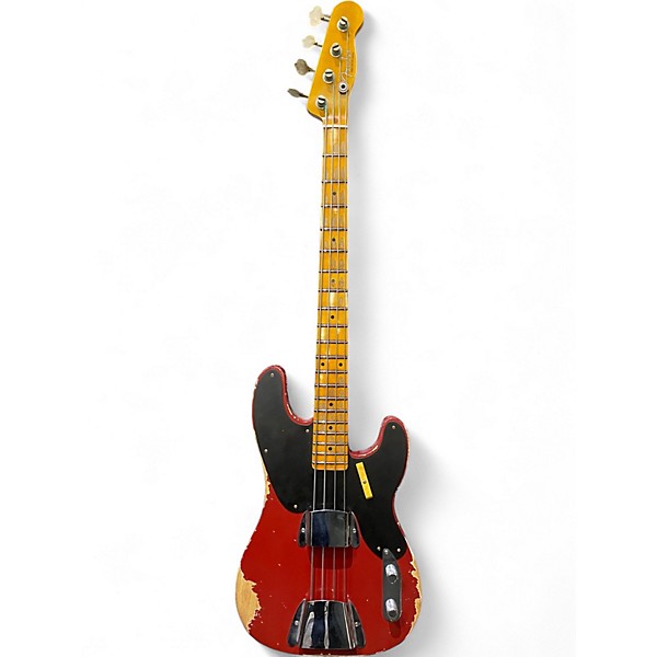 Used Fender Custom Shop LTD 53 Precision Bass Crimson Electric Bass Guitar