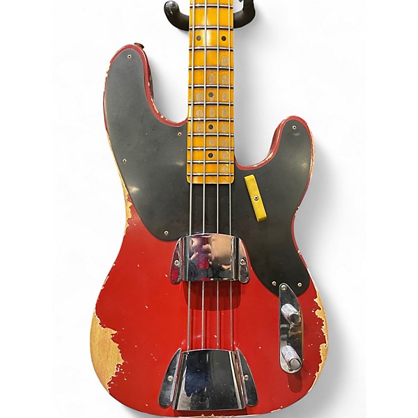 Used Fender Custom Shop LTD 53 Precision Bass Crimson Electric Bass Guitar