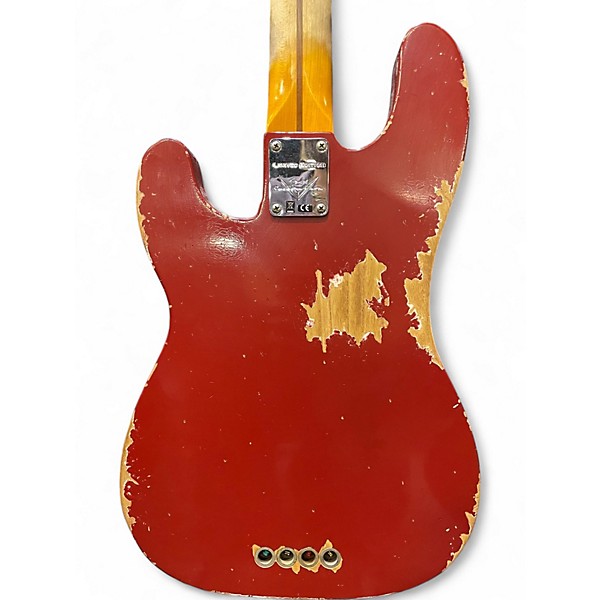 Used Fender Custom Shop LTD 53 Precision Bass Crimson Electric Bass Guitar