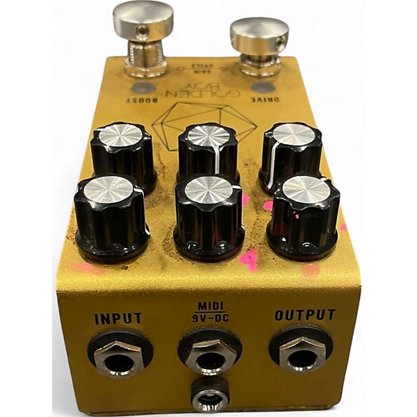 Used Jackson Audio Golden Boy Mini Joey Landreth Signature Overdrive Effect Pedal