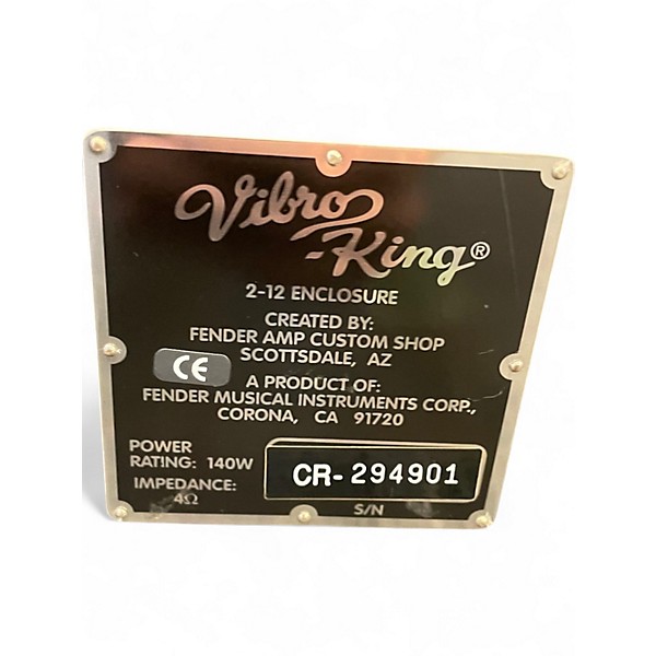 Used Fender Vibro-King VK-212 B Guitar Cabinet