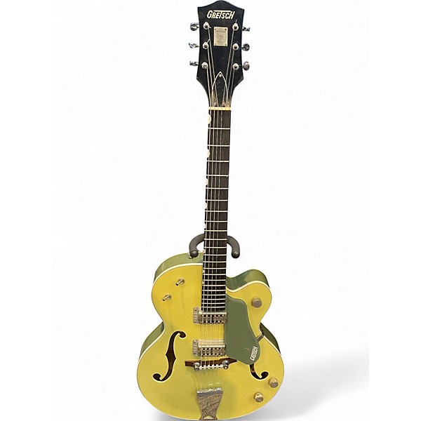 Used 2004 Gretsch Guitars G6118 Double Anniversary Smoke Green Hollow Body Electric Guitar