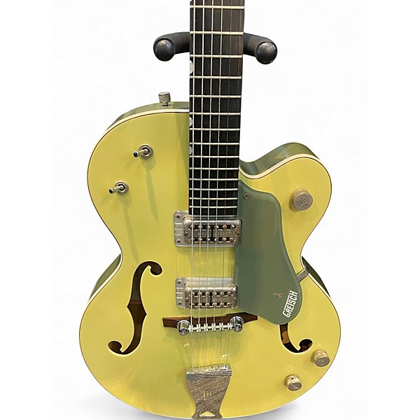 Used 2004 Gretsch Guitars G6118 Double Anniversary Smoke Green Hollow Body Electric Guitar