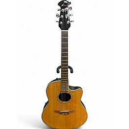 Used 2000s Ovation celebrity gc 057 Natural Acoustic Electric Guitar