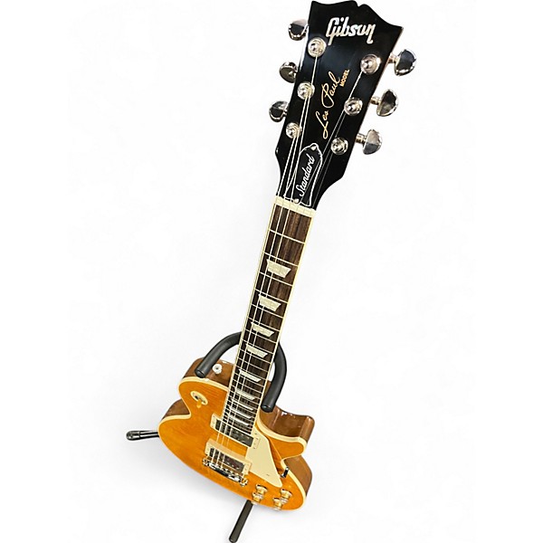 Used 2023 Gibson Les Paul Standard 1960S Neck Honey Amber Solid Body Electric Guitar