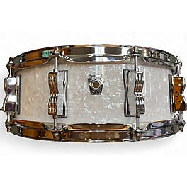 Used 2023 Ludwig 5in CLASSIC OAK Pearl White Drum
