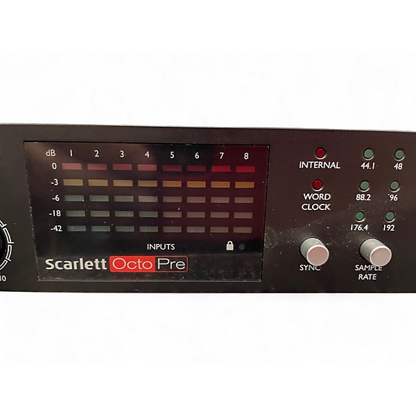 Used Focusrite OCTOPRE Microphone Preamp