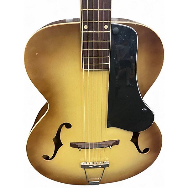 Used Silvertone N6 NATURAL BURST Acoustic Guitar