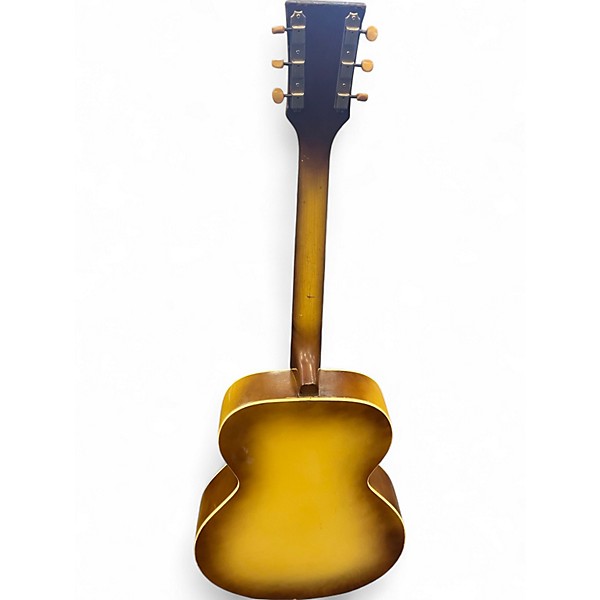 Used Silvertone N6 NATURAL BURST Acoustic Guitar