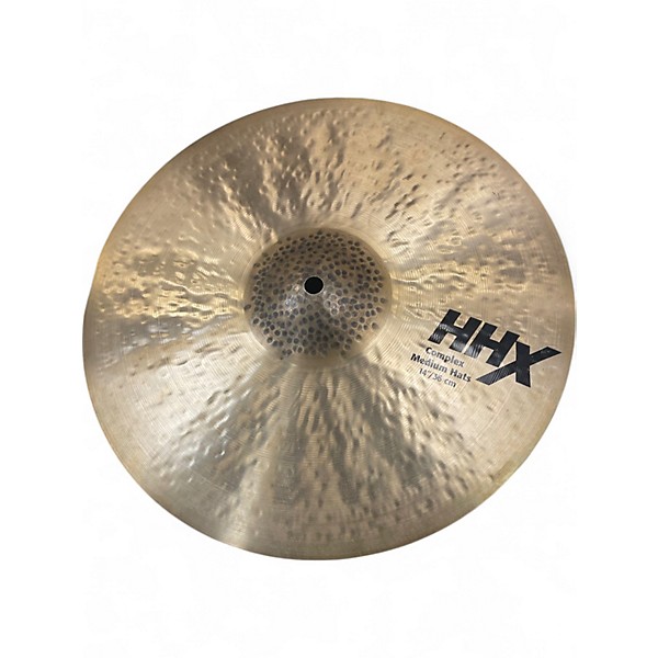 Used SABIAN 14in HHX COMPLEX HATS Cymbal